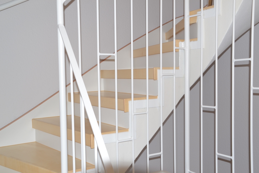 Treppenrenovierung in Bremen, Massivholz Ahorn