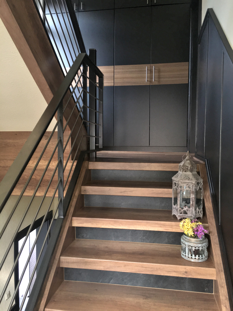 Moderne Treppenhausgestaltung