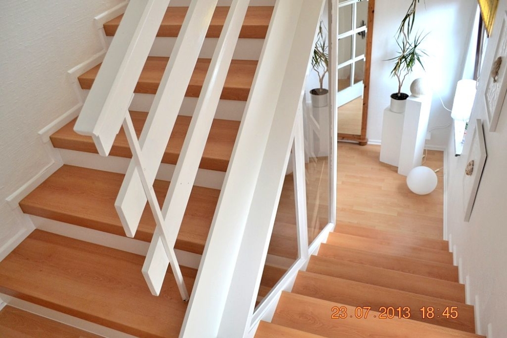 Treppenrenovierung in Fulda, CPL Buche